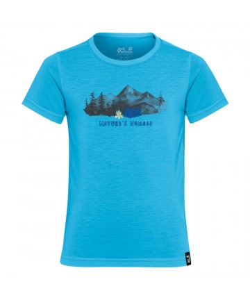 Tricou copii Jack Wolfskin Hiking Graphic T