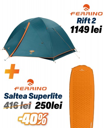 Cort Rift 2 + saltea Superlite