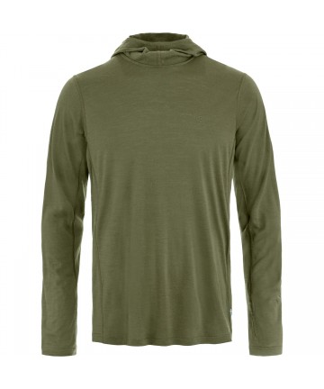 Tricou barbati Abisko Wool Hoodie
